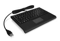 KeySonic ACK-3410 - Mini - USB - Membran Key Switch - Schwarz 60378