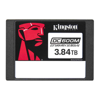 Kingston DC600M - SSD - Mixed Use - 3.84 TB - intern - 2.5" (6.4 cm) sedc600m/3840g