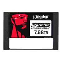 Kingston DC600M - SSD - Mixed Use - 7.68 TB - intern - 2.5" (6.4 cm) sedc600m/7680g
