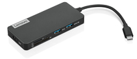 Lenovo USB-C 7-in-1 Hub - Dockingstation - USB-C 4x90v55523