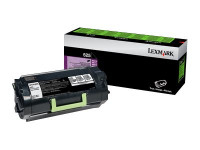 Lexmark 522 - Schwarz - Original - Tonerpatrone LCCP,  LRP