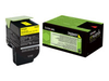 Lexmark 702HY - Gelb - Original - Tonerpatrone LCCP,  LRP