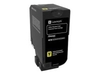 Lexmark Gelb - Original - Tonerpatrone LCCP,  Lexmark Corporate