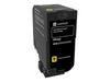 Lexmark Gelb - Original - Tonerpatrone LCCP,  LRP