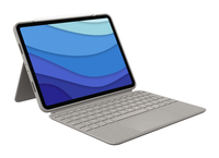Logitech Combo Touch - Tastatur und Foliohülle - mit Trackpad - hintergrundbeleuchtet - Apple Smart 920-010172