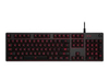 Logitech G413 - Tastatur - hintergrundbeleuchtet - USB - QWERTZ - Deutsch (Schweiz)