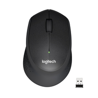 Logitech M330 Silent Plus schwarz,  USB 910-004909