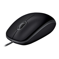 Logitech OEM B110 Mouse schwarz,  USB 910-005508