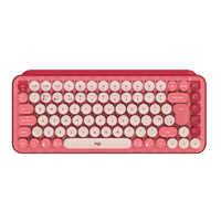 Logitech POP Keys - Tastatur - kabellos - Bluetooth LE,  Bluetooth 5.1 920-010737