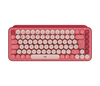 Logitech POP Keys - Tastatur - kabellos - USB,  Bluetooth LE,  Bluetooth 5.1 920-010575