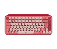 Logitech POP Keys - Tastatur - kabellos - USB,  Bluetooth LE,  Bluetooth 5.1 920-010575