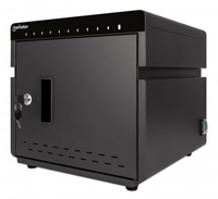 Manhattan Charging Cabinet/Cart via USB-C x10 Devices Desktop,  Power Delivery 18W per port (180W tot 715942