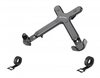 Manhattan Laptop Holder for VESA mount,  Fits VESA 75x75 and 100x100mm,  Fits laptops up to 17.3" (max 462211
