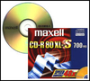 Maxell 50 x CD-R 624006 700 MB (80 Min) 52x - bedruckbare Oberfläche