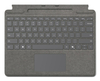 Microsoft Surface Pro Keyboard mit Copilot-Taste und Stiftaufbewahrung (ohne Stift) 8xb-00190 Platin - DE