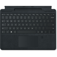 Microsoft Surface Pro Signature Keyboard schwarz 8xg-00005 mit Fingerabdruck-ID - DE