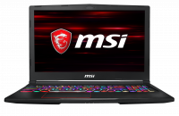 MSI GE63 8SE-048 Raider RGB - 15, 6" FHD 144Hz,  i7-8750H,  16GB RAM,  512GB SSD,  RTX 2060,  FreeDOS