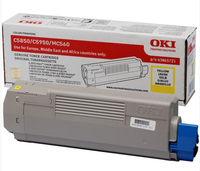 OKI Toner 43865721 gelb