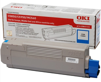OKI Toner 43865723 cyan