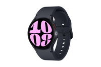 Samsung Galaxy Watch6 - 40 mm - intelligente Uhr mit Sportband - Graphit - Bandgröße: S/M - Anzeige sm-r930nzkaeue