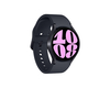 Samsung Galaxy Watch6 - 40 mm - intelligente Uhr mit Sportband - Graphit - Bandgröße: S/M - Anzeige sm-r935fzkadbt