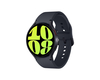 Samsung Galaxy Watch6 - 44 mm - intelligente Uhr mit Sportband - Graphit - Bandgröße: M/L - Anzeige sm-r945fzkadbt