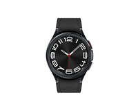 Samsung Galaxy Watch6 Classic - 43 mm - intelligente Uhr mit Band - Hybrid-Eco-Leder - schwarz - Ban sm-r955fzkadbt