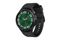 Samsung Galaxy Watch6 Classic - 47 mm - intelligente Uhr mit Band - Hybrid-Eco-Leder - schwarz - Ban sm-r960nzkaeue