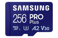 Samsung PRO Plus MB-MD256SA - Flash-Speicherkarte (microSDXC-an-SD-Adapter inbegriffen) mb-md256sa/eu