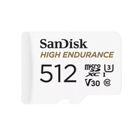 SanDisk High Endurance - Flash-Speicherkarte (microSDXC-an-SD-Adapter inbegriffen) sdsqqnr-512g-gn6ia