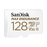 SanDisk Max Endurance - Flash-Speicherkarte (microSDXC-an-SD-Adapter inbegriffen) sdsqqvr-128g-gn6ia