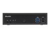 Shuttle XPC slim DH02U - Barebone - Slim-PC - 1 x Celeron 3865U ULV