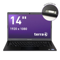 TERRA Mobile 1416 - Celeron N4000 - Win 10 Pro - 4 GB RAM - 64 GB eMMC - 35.6 cm (14")