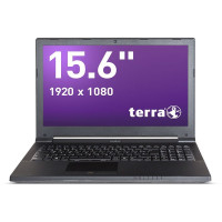 TERRA Mobile 1543,  15, 6" FHD,  Core i7 8700T,  16 GB RAM - 512 GB SSD,  DVD-Writer,  Win10Pro (1220655)