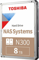 Toshiba N300 NAS - Festplatte - 8 TB - intern - 3.5" (8.9 cm) hdwg480uzsva
