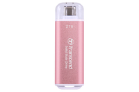 Transcend ESD300 - SSD - 2 TB - extern (tragbar) - USB 3.2 Gen 2x1 (USB-C Steckverbinder) ts2tesd300p