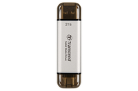 Transcend ESD310 - SSD - 2 TB - extern (tragbar) - USB 3.2 Gen 2x1 (USB-C Steckverbinder) ts2tesd310s