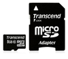 Transcend Premium - Flash-Speicherkarte (microSDHC/SD-Adapter inbegriffen) ts8gusdhc10