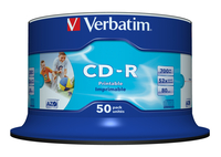 Verbatim DataLifePlus - 50 x CD-R - 700 MB 52x 43438
