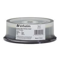 Verbatim M-Disc - 25 x BD-R - 25 GB 4x - mit Tintenstrahldrucker bedruckbare Oberfläche,  Bedruckbare 98917
