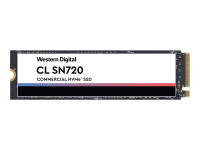 WD CL SN720 NVMe SSD SDAQNTX-2T00-2000 - 2 TB SSD - intern - M.2 2280 - PCI Express 3.0 x4 (NVMe)