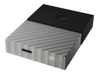 WD My Passport Ultra WDBTLG0020BGY - Festplatte - verschlüsselt - 2 TB - extern (tragbar)