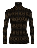 250 Vertex LS Half Zip Crystalline Women