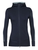 Quantum II LS Zip Hood Women