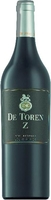 De Toren Z W.O. Stellenbosch Jg. 2015 Cuvee aus 38 Proz. Merlot,  25 Proz. Cabernet Franc,  19 Proz. Cabernet Sauvignon,  10 Proz. Malbec,  8 Proz. Petit Verdot