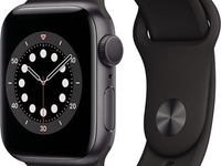 Apple Apple Watch Series 6 (40mm) GPS (spacegrau/schwarz)