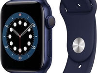 Apple Apple Watch Series 6 (44mm) GPS (blau/dunkelmarine)