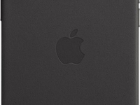 Apple Leder Case mit MagSafe für iPhone 12 Pro Max (Schwarz)