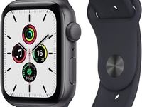 Apple Watch SE (44mm) GPS (spacegrau/mitterna)