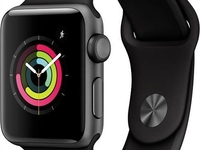Apple Watch Series 3 (38mm) GPS (spacegrau/schwarz)